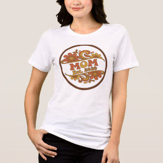 最高のママ レトロ ヴィンテージ母の日Tシャツ トライブレンドTシャツ