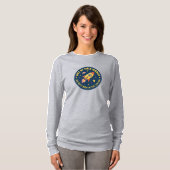 最高のママ ロケット宇宙船 ママ バースデー 母の日 Tシャツ (正面フル)
