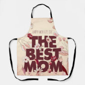最高のママ | 母の日 エプロン (正面)