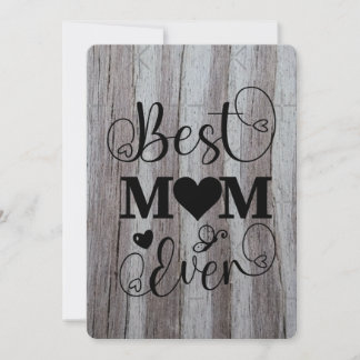 最高のママ 2025 グレーのバーンワッド シーズンカード