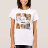 最高のママEver - Mother's Day Photo Collage Tシャツ (正面)