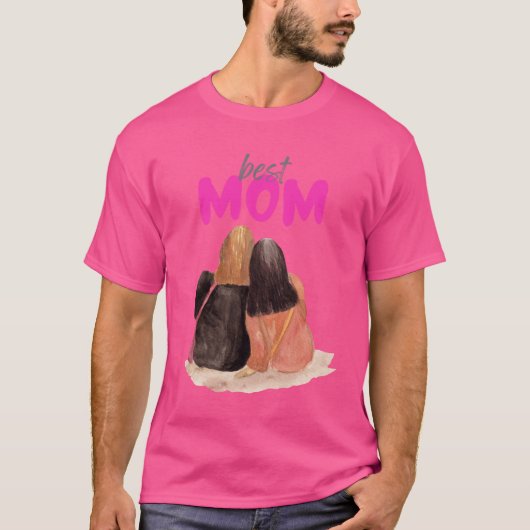 最高のママTシャツ Tシャツ (正面)