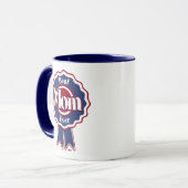 最高のマムエバーブルーリボン マグカップ (正面左)