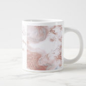 最高のマム エバー 花と蝶の特別マグ ジャンボコーヒーマグカップ (右)