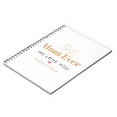 最高のマム ノートブック (左側)