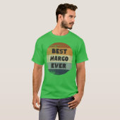 最高のマルゴさんへのギフト Tシャツ (正面フル)