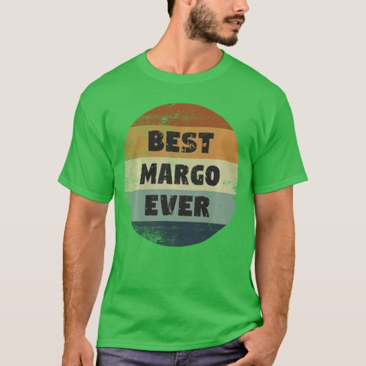 最高のマルゴさんへのギフト Tシャツ (正面)