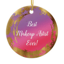 最高のメイクアーティストエバガーリーシックなピンクの金ゴールド