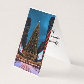 最高のメリークリスマスのメッセージとウィッシュドッグ (裏面)