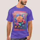 最高のメンズ色 Tシャツ (正面)