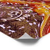 最高のモダンイスラム美術 ポスター (角)