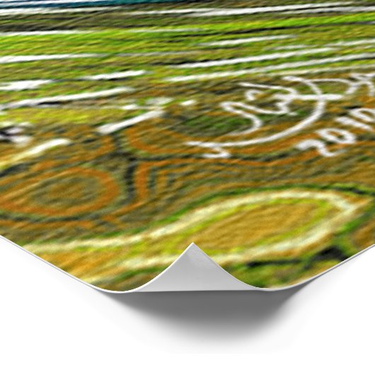 最高のモダンイスラム美術 ポスター (角)