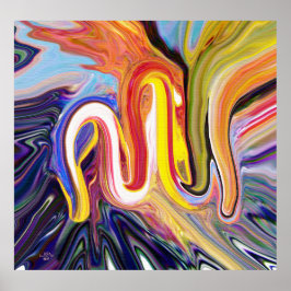 最高のモダンイスラム美術 ポスター