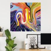 最高のモダンイスラム美術 ポスター (ホームオフィス)