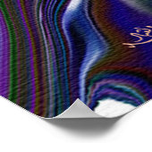 最高のモダンイスラム美術 ポスター (角)