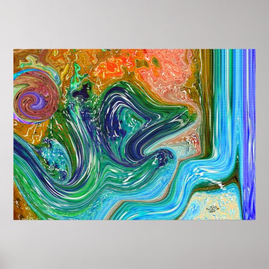 最高のモダンイスラム美術 ポスター (正面)