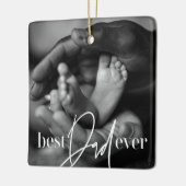 最高のモダンエレガントクラシックシンプルPhoTos Ever Photo セラミックオーナメント (左)