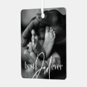 最高のモダンエレガントクラシックシンプルPhoTos Ever Photo メタルオーナメント (正面左)