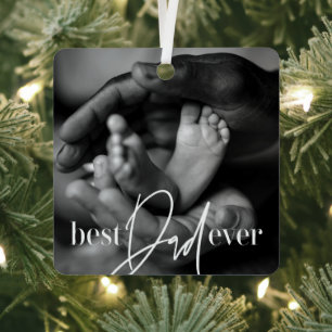 最高のモダンエレガントクラシックシンプルPhoTos Ever Photo メタルオーナメント