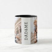 最高のモダンカッコいいEver StitchカスタムPhoto マグカップ (中央)