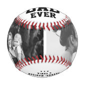 最高のモダンクール名とメッセージの写真 野球ボール (正面)