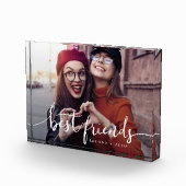 最高のモダンスクリプトkeepsake フォトブロック (右)