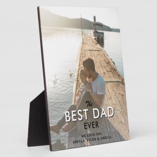 最高のモダンタイポグラフィフルフォトプラーク フォトプラーク (側面)