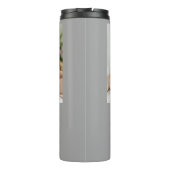 最高のモダンパパグレー写真父の日 タンブラー (裏面)