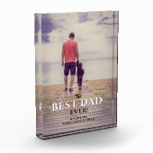 最高のモダンパパタイポグラフィフル フォトブロック (左)