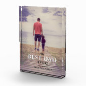 最高のモダンパパタイポグラフィフル フォトブロック (右)