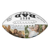 最高のモダンパパタイポグラフィ父の日2写真 アメリカンフットボール (正面)