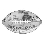 最高のモダンパパタイポグラフィ父の日3写真 アメリカンフットボール (正面)