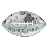 最高のモダンパパタイポグラフィ父の日3写真 アメリカンフットボール (正面)