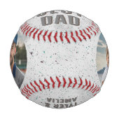 最高のモダンパパ父の日2写真 野球ボール (正面)
