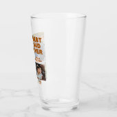 最高のモダンパパ3写真コラージュ父の日 タンブラーグラス (左)