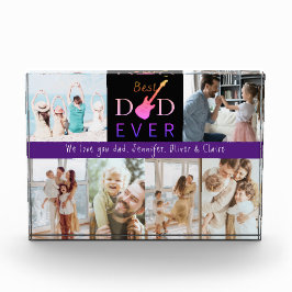 最高のモダンパパEver Faters Day Photo Display フォトブロック