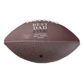 最高のモダンパパEver Father's Day 3 Photo Collage アメリカンフットボール (回転270)