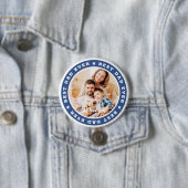 最高のモダンパパEver Starカスタム Photo 缶バッジ (インサイチュ)