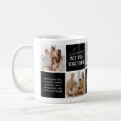 最高のモダン家族Ever 5 Photo Collage コーヒーマグカップ (左)