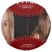 最高のモダン母の日のコラージュ ソフトボール (正面)