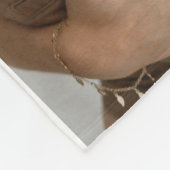 最高のモダン母の葉1カスタム枚 フリースブランケット (角)