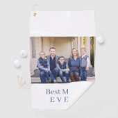 最高のモダン母は今まで青いゴルフタオル ゴルフタオル (インサイチュ)