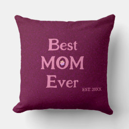 最高のモダン母は未だレトロな無地の母親 クッション