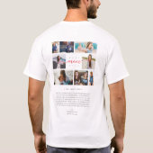 最高のモダン母Ever 8おもしろい Photo Letter Women Tシャツ (裏面)