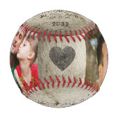 最高のモダン2Photo Collageハッピーバースデー 野球ボール (正面)