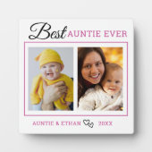 最高のモダンAuntie Ever 2 Photo Collage フォトプラーク (正面)