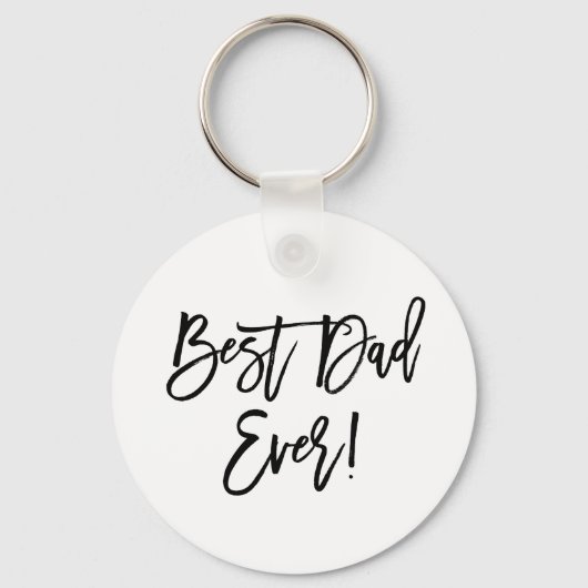 最高のモダンEver Brushスクリプト キーホルダー (正面)