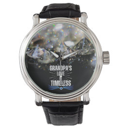 最高のモダンGrandpa Ever Diamond Keepsakeシンプル 腕時計