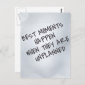 最高のモメ感動的ント ポストカード (正面/裏面)