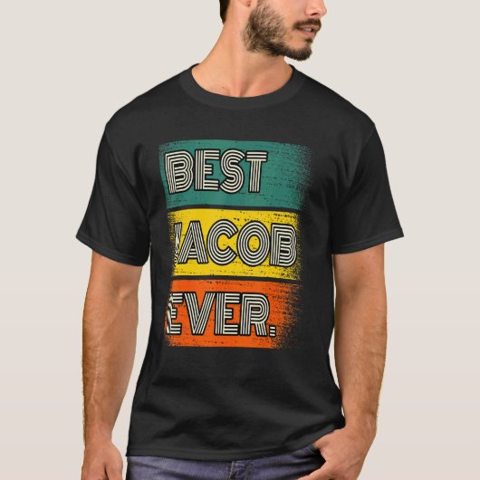 最高のヤコブ男 Tシャツ (正面)